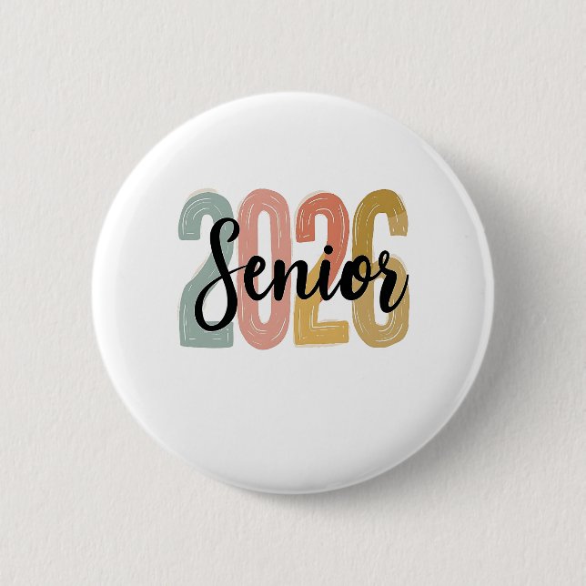 Senior 2026 Examen 2026 Senior Studentpresent  Knapp (Framsida)