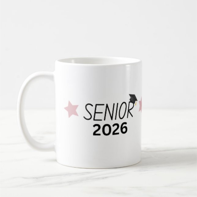 Senior 2026 Examen Mugg Gåva (Vänster)