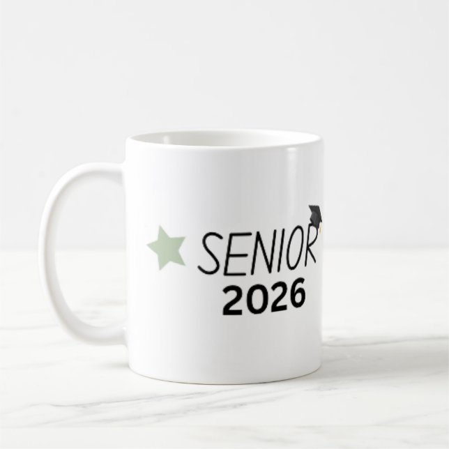 Senior 2026 Examen Mugg Gåva (Vänster)