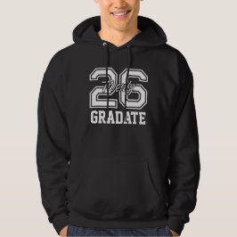 Senior 2026-examens hoodie - Klass 2026