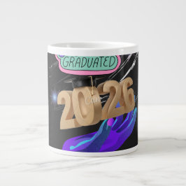 Senior 2026 Firande Design Jumbo Mugg