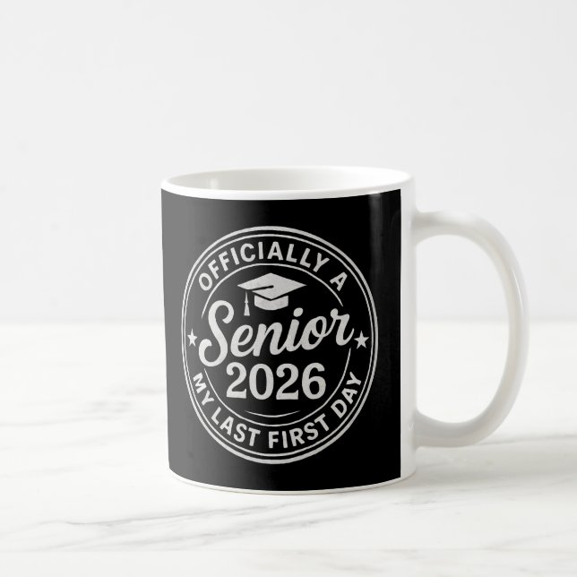 Senior 2026 Första dag-stämpel Kaffemugg (Höger)