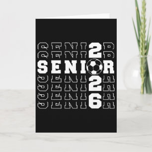 Senior 2026 Fotboll Cl Av 2026 Seniors Skolavgånga Kort