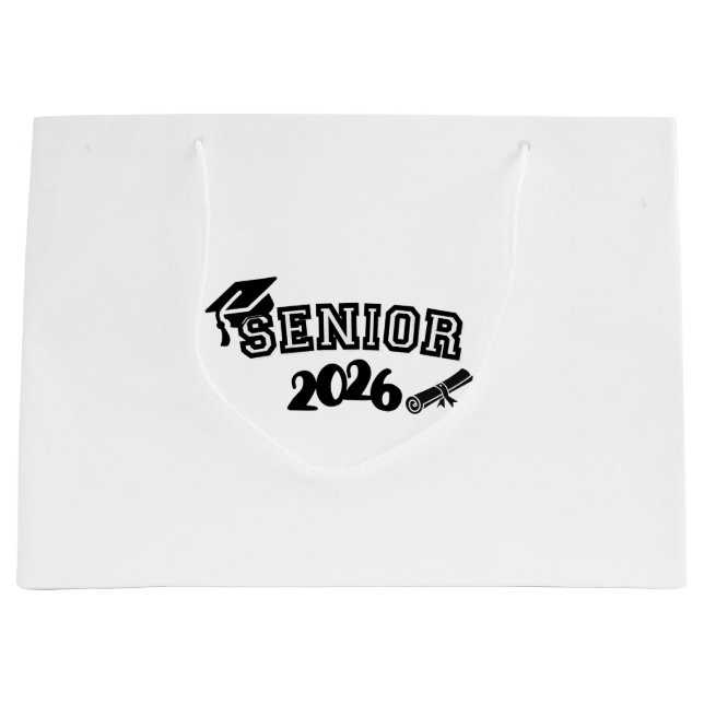 Senior 2026 Gift Bag (Framsidan)