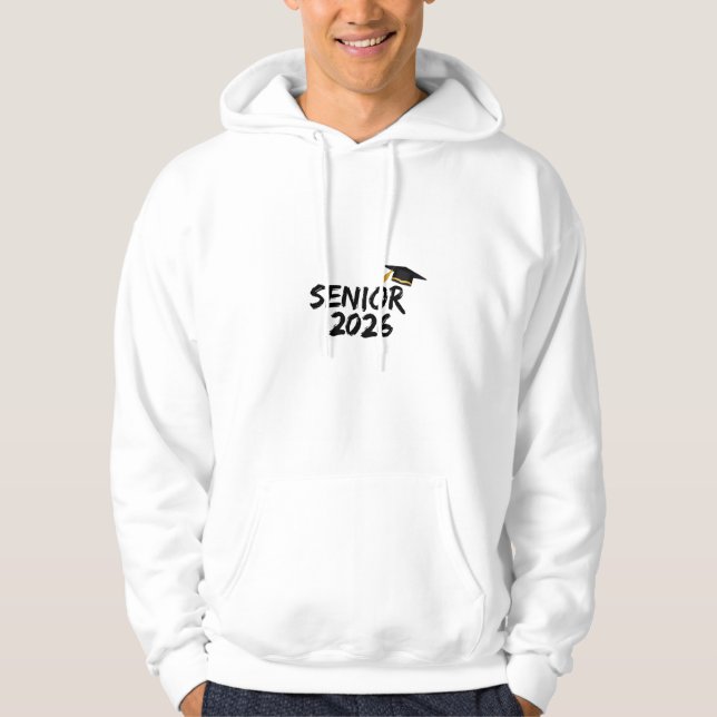 Senior 2026 Hoodie - klass 2026 Studenten Swea (Framsida)
