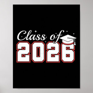 Senior 2026 Klass 2026 Examen 2026 Gymnasium Poster