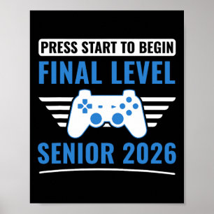Senior 2026 Klass Of 2026 Senior  Poster