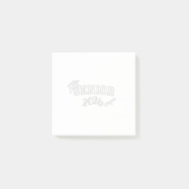 Senior 2026 Notes Post-it Block