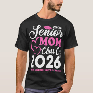 Senior 2026 Proud Mamma Student Heart Class of 202 T Shirt
