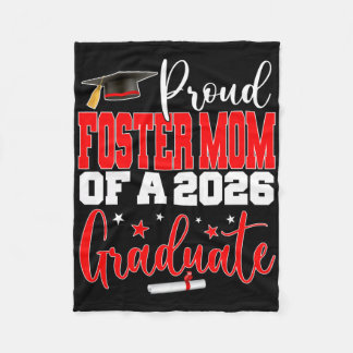 Senior 2026 Stolt Foster-mamma Till En Cl Av 2026 Fleecefilt