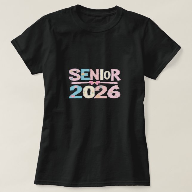 Senior 2026 T-Shirt (Design framsida)