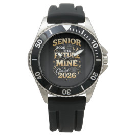 Senior 2026 – The Future is Mine Armbandsur