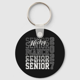 Senior 2027 Hockey Framtida Make Stolt Familj Nyckelring