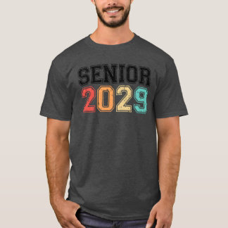Senior 2029 Retro Vintage vän T Shirt