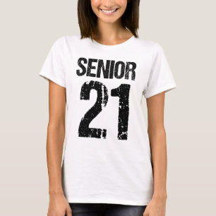 Senior 21, 2021 Senior, Class of 2021, Senior 2021 T Shirt