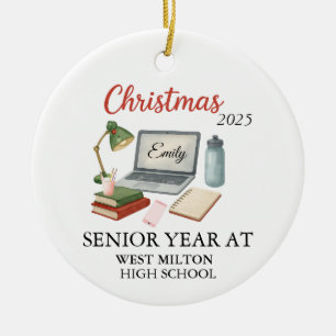 Senior Års Ornament, Anpassad Senior Glas Ornament