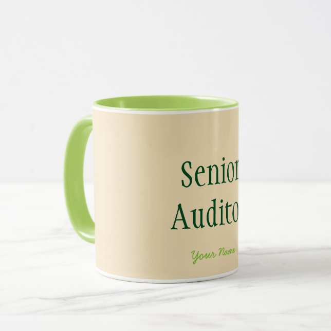 "SENIOR AUDITOR" MUGG (Framsida vänster)