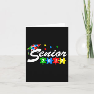 Senior Autism Student 2022 for Autistic Tonåringar Kort
