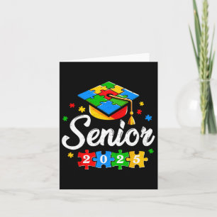 Senior Autism Student 2025 Autism Studenten Seni Kort