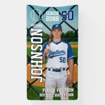 Senior Baseboll Lagspelare Anpassa Sportfoto