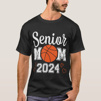 Senior Basketball Mamma 2024 Class of 2024 Player  T Shirt