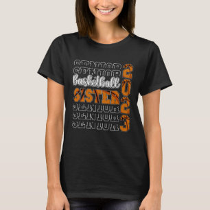 Senior Basketball Sister 2023 Sport Älskare Proud T Shirt