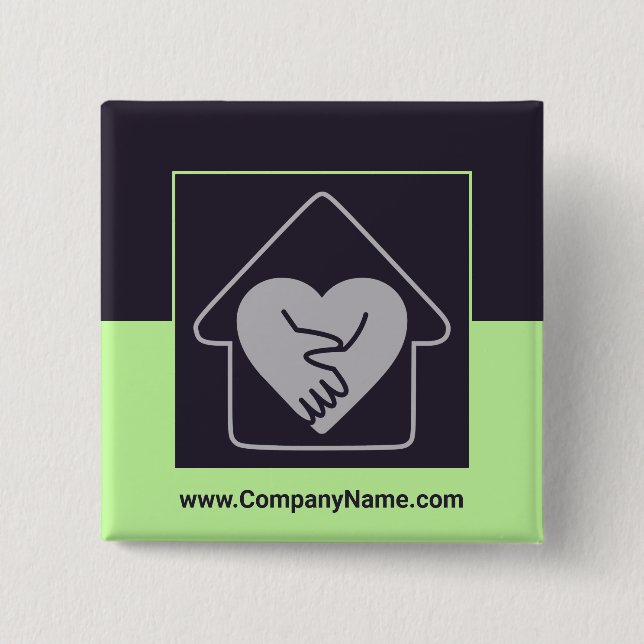 Senior Care Anpassningsbar Logotyp & Anpassningsba Knapp (Framsida)