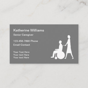 Senior Caregiver Services Visitkort