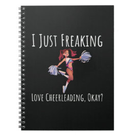 Senior Cheer Gifts High School Cheerleading Sports Anteckningsbok