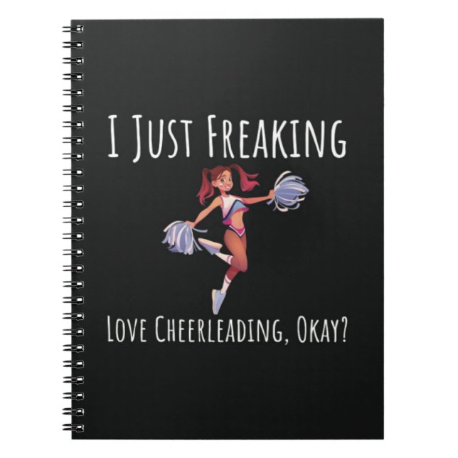 Senior Cheer Gifts High School Cheerleading Sports Anteckningsbok (Framsidan)