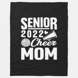 Senior Cheer Mom 2022 Cheerleader Cheer Mom Class Fleecefilt