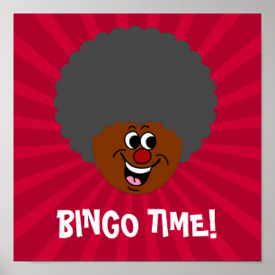 Senior Citizen Center Bingo Nattpris Vinnare Poster