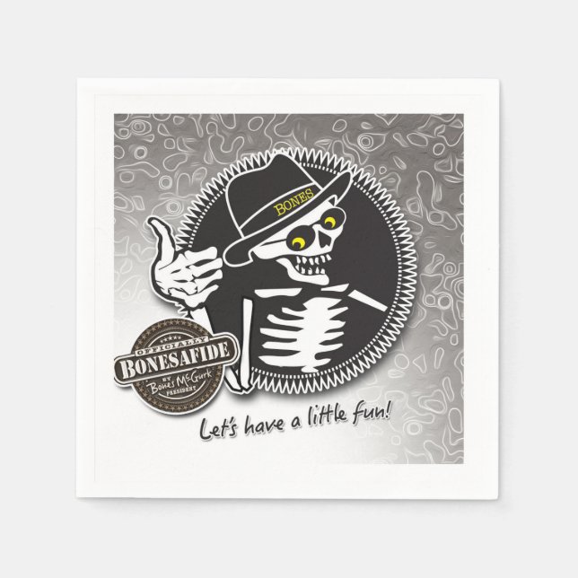 Senior Citizen Party Hearty Papper Napkins Pappersservett (Framsidan)