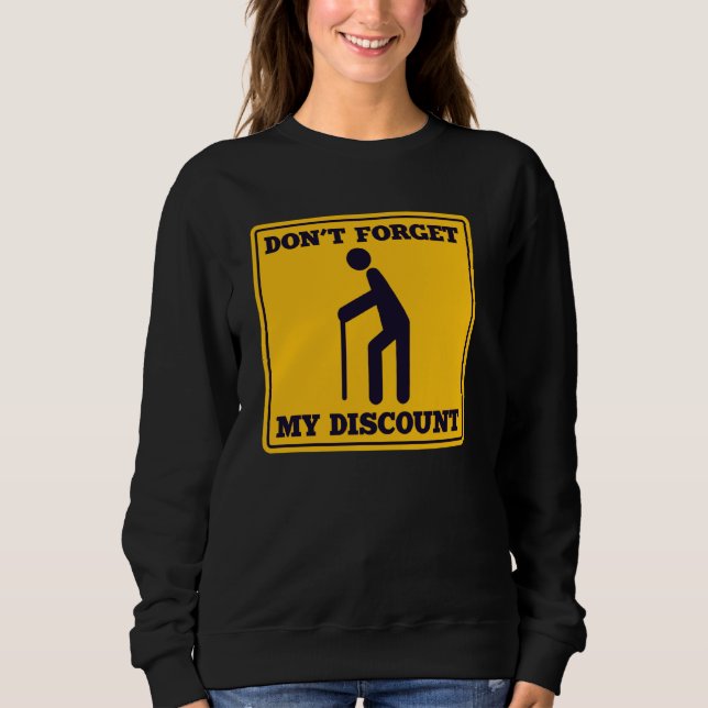 Senior Citizen Rabatt Äldre personer Lundny t Shirt (Framsida)