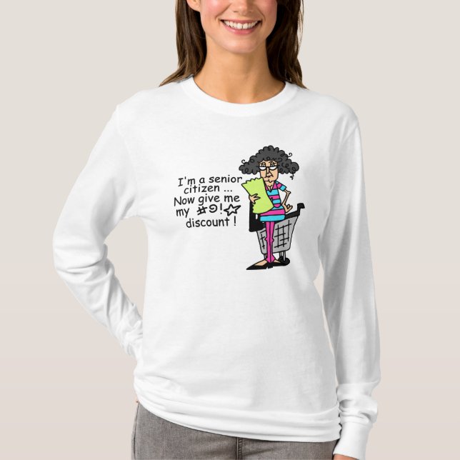 Senior Citizen Rabatt Tee (Framsida)