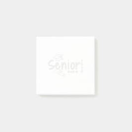 Senior Class 2026 Post-it-lappar Post-it Block