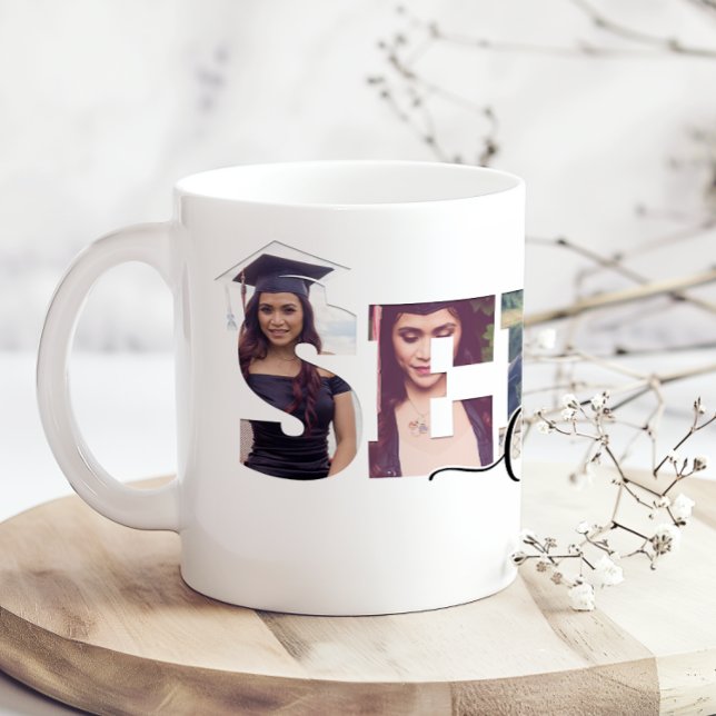 Senior Class av Lägg till foto Kaffemugg (Skapare uppladdad)