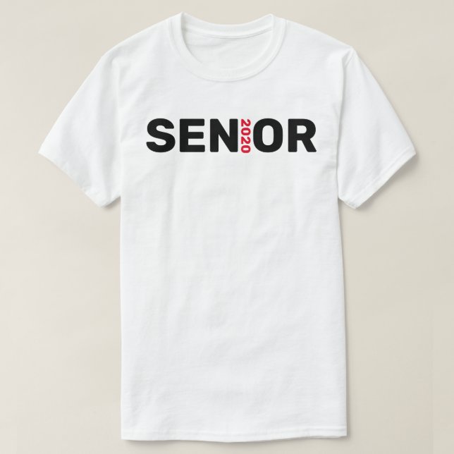 Senior class of 2020 t shirt (Design framsida)