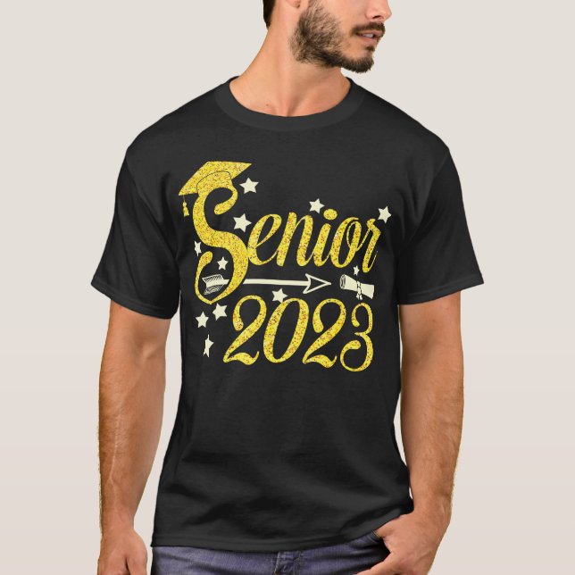 Senior Class Of 2023 Seniors Grad Graduation frien T Shirt (Framsida)