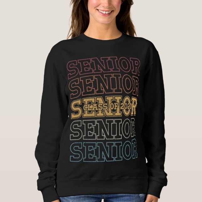 Senior Class of 2023 Studenten School Theme Coola T Shirt (Framsida)