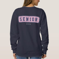 Senior Class of 2024 Gingham Studenten Sweatshirt