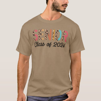 Senior Class Of 2024 Leopard Seniors T Shirt