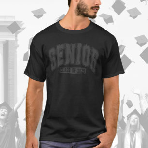 Senior Class of 2025 Bold Blackout T Shirt