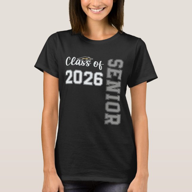 Senior class of 2026 graduation 2026  t shirt (Framsida)