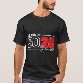 Senior Class Of 2026 Graduation Senior 2026 Back T Shirt