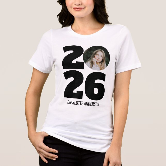 Senior Class of 2026 Graduation  T Shirt (Framsida)