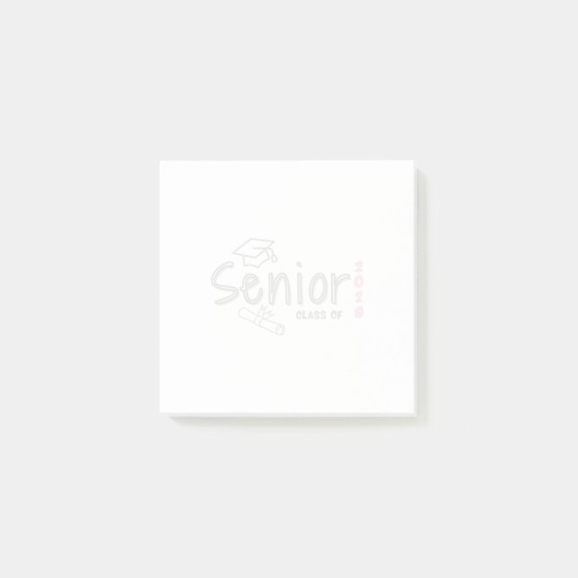 Senior Class of 2026 Notes Post-it Block (Framsida)