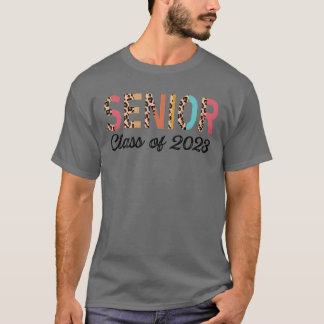 Senior Class Of 20 Leopard Seniors T Shirt