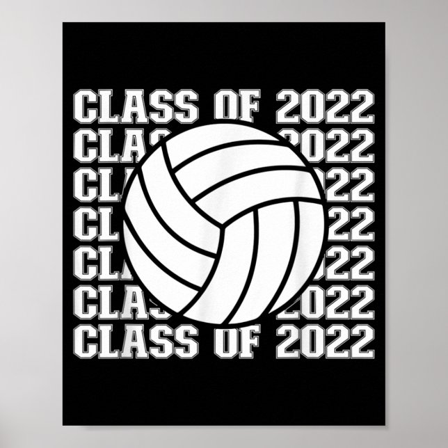 Senior Class of Volleyball Poster (Framsidan)