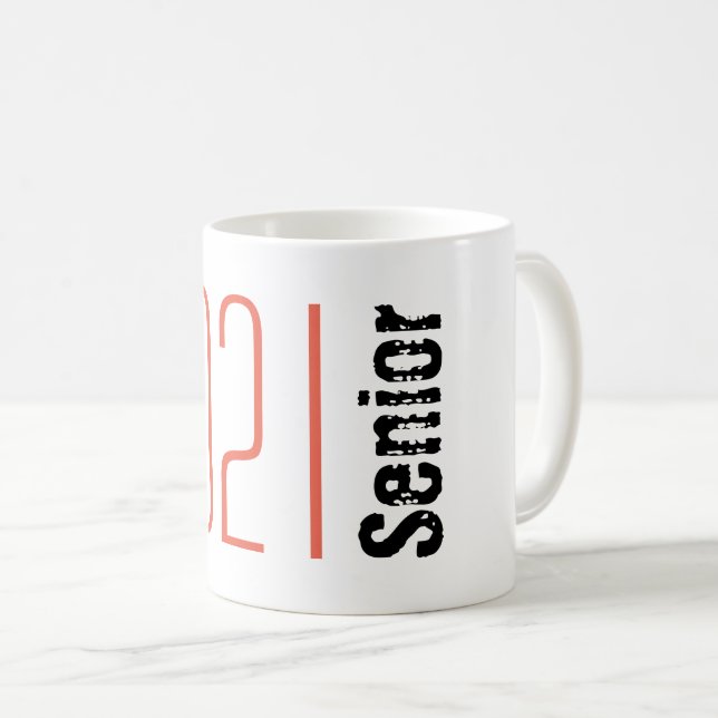Senior Coffee Mugg - klass 2021 (Framsida höger)